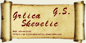 Grlica Skevelić vizit kartica